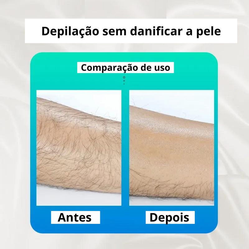 Depilador Cristal Sem Lâmina