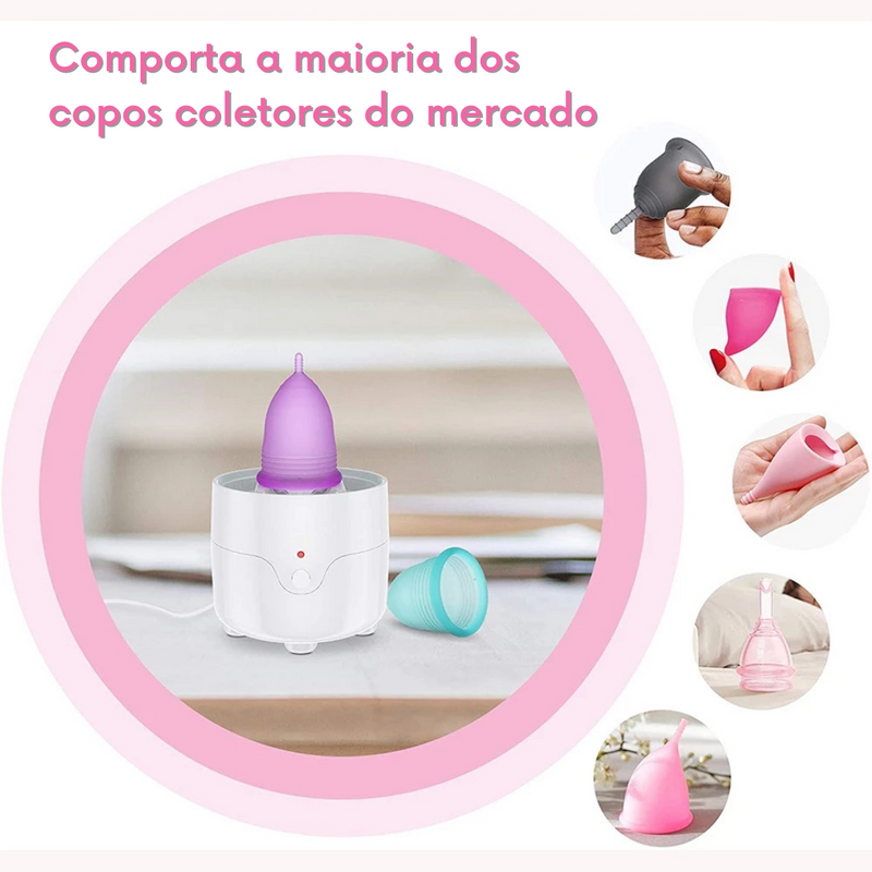 Esterilizador de Copo Coletor Menstrual